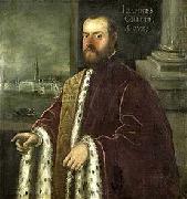 Domenico Tintoretto Portrait of Joannes Gritti china oil painting artist